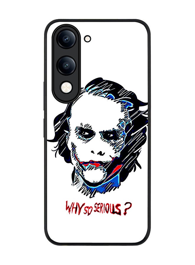 For vivo Y04 / Y29t 5G Case,Slim fit Camera Protection, Shockproof Thin Phone cover  - Why So Serious